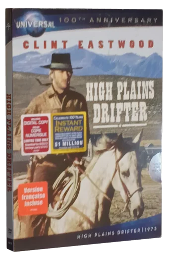 High Plains Drifter DVD, Universal Studios Home Video