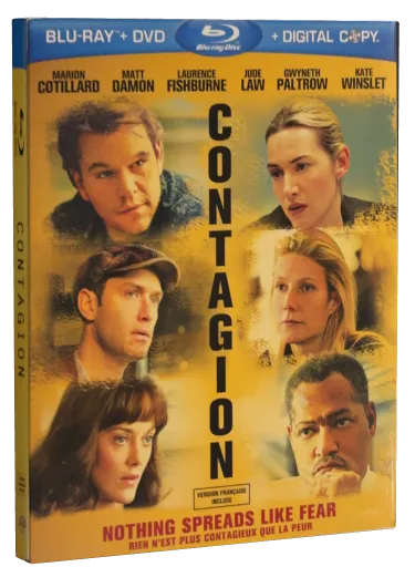 Contagion Blu-ray, Warner Home Video