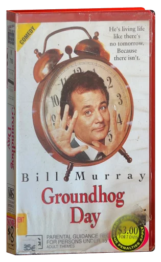 Groundhog Day VHS, Hoyts Home Video