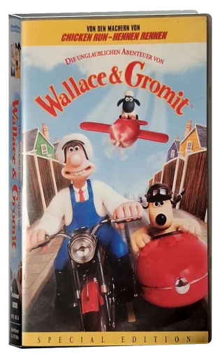 Wallace & Gromit in A Grand Day Out VHS, DreamWorks Animation