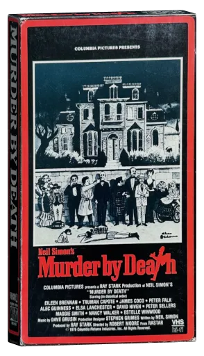 Murder by Death VHS, Columbia TriStar Home Video