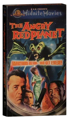 The Angry Red Planet VHS, MGM Home Entertainment