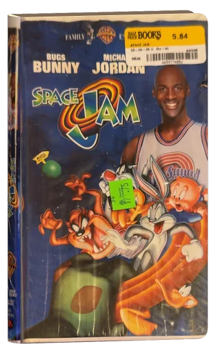 Space Jam VHS, Warner Home Video