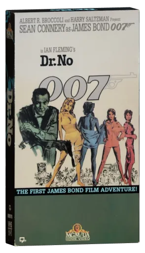 Dr. No VHS, MGM/UA Home Video