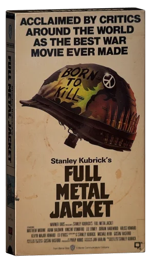 Full Metal Jacket VHS, Warner Home Video