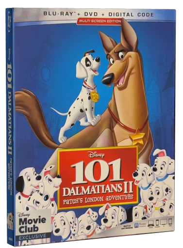 101 Dalmatians II: Patch's London Adventure Blu-ray, Buena Vista Home Entertainment
