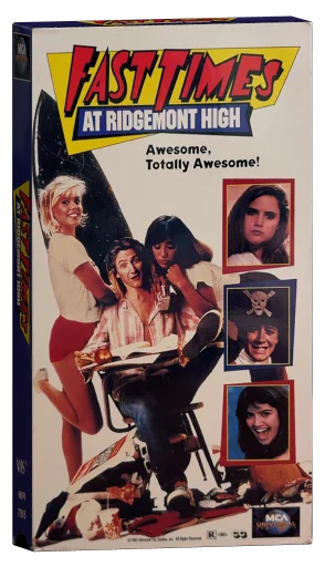 Fast Times at Ridgemont High VHS, MCA Home Video