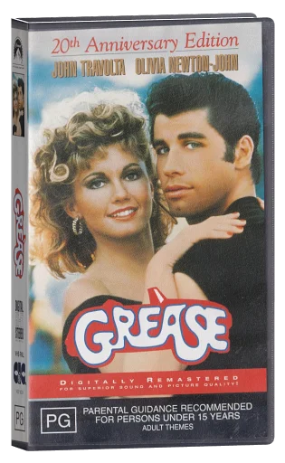Grease VHS, Paramount Home Video