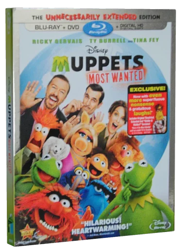 Muppets Most Wanted Blu-ray, Buena Vista Home Entertainment