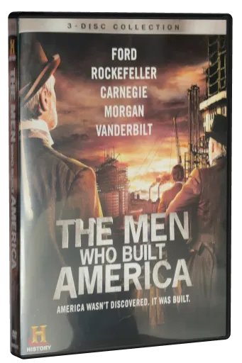The Men Who Built America DVD, Lionsgate