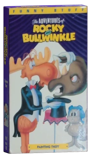 The Adventures of Rocky and Bullwinkle and Friends VHS, Buena Vista Home Video