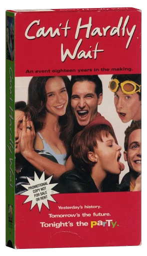 Can't Hardly Wait VHS, Columbia TriStar Home Video