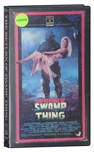 The Return of Swamp Thing VHS, RCA/Columbia Pictures Home Video