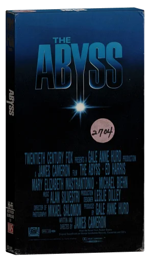 The Abyss VHS, CBS/FOX Video