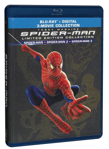 Spider-Man Limited Edition Collection Blu-ray cover