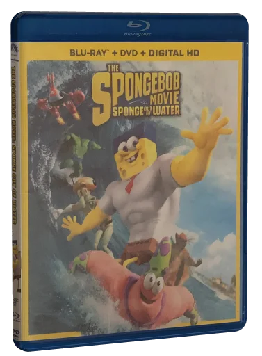 The SpongeBob Movie: Sponge Out of Water Blu-ray, Paramount Home Video
