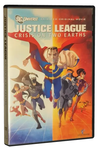 Justice League: Crisis on Two Earths DVD, Warner Home Video
