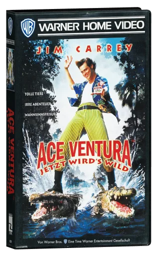 Ace Ventura: When Nature Calls VHS, Warner Home Video