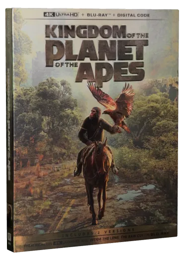 Kingdom of the Planet of the Apes 4K-UHD cover
