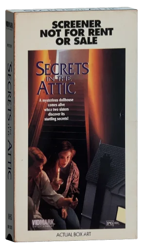 Secrets in the Attic VHS cover