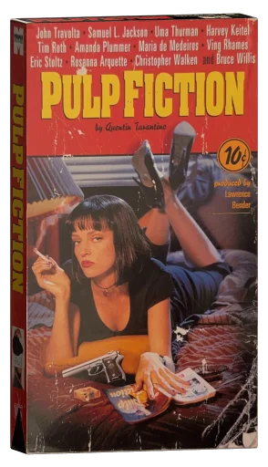 Pulp Fiction VHS, Miramax Home Entertainment