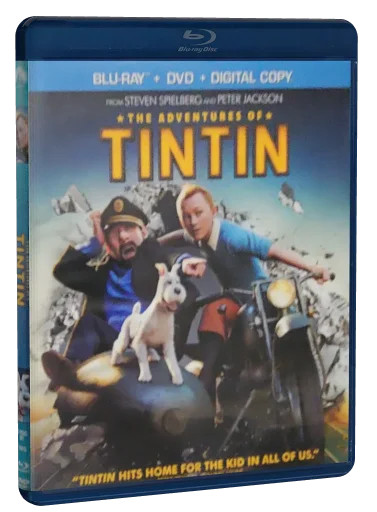 The Adventures of Tintin Blu-ray, Paramount Pictures