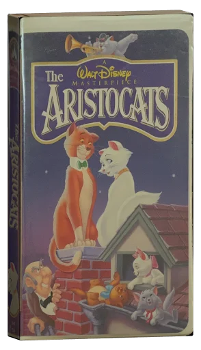 The Aristocats VHS, Buena Vista Home Video