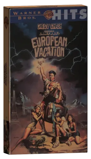 National Lampoon's European Vacation VHS, Warner Home Video