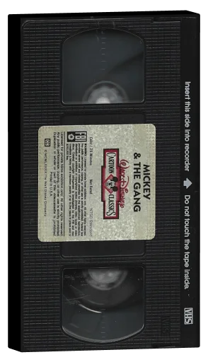 Mickey and the Gang VHS cover