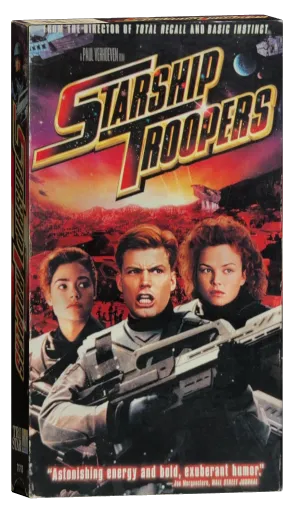 Starship Troopers VHS, Columbia Home/Tristar Video
