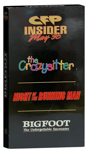 Bigfoot: The Unforgettable Encounter VHS, CFP Video