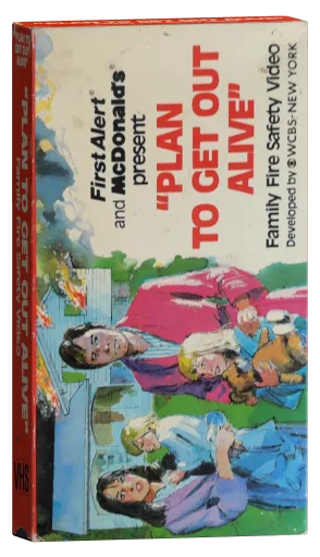 Plan To Get Out Alive VHS cover