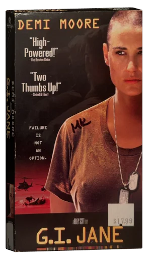 G.I. Jane VHS, Hollywood Pictures Home Video