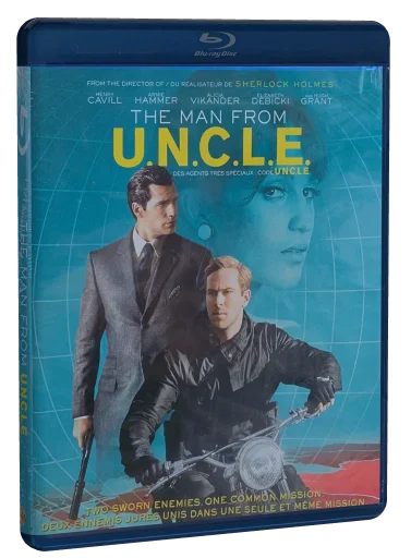 The Man from U.N.C.L.E. Blu-ray cover