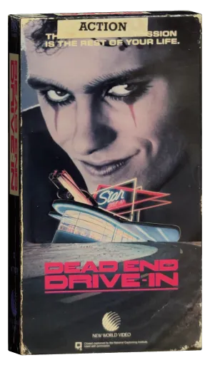 Dead End Drive-In VHS, New World Video