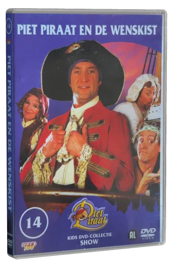 Piet Piraat en de Wenskist DVD cover