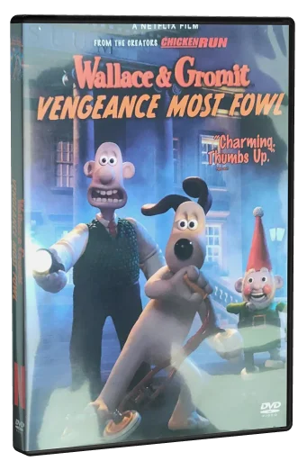 Wallace & Gromit: Vengeance Most Fowl DVD, Netflix