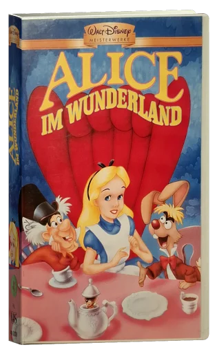 Alice in Wonderland VHS, Buena Vista Home Entertainment