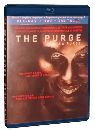 The Purge Blu-ray, Universal Studios Home Video