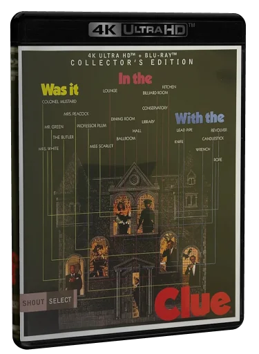 Clue 4K-UHD, SHOUT! FACTORY
