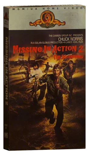 Missing in Action 2: The Beginning VHS, MGM