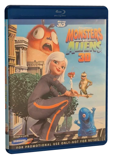 Monsters vs Aliens Blu-ray, DreamWorks Animation