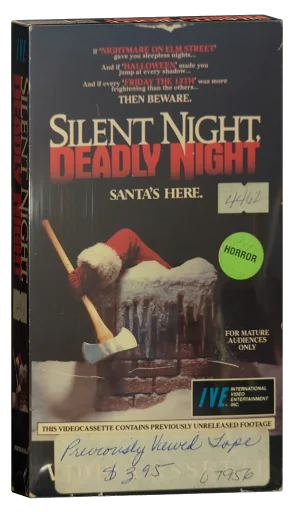 Silent Night, Deadly Night VHS, International Video Entertainment