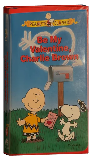 Be My Valentine, Charlie Brown VHS cover