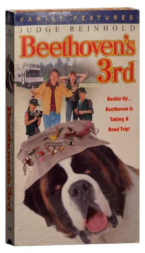 Beethoven's 3rd VHS, Universal Studios Home Video