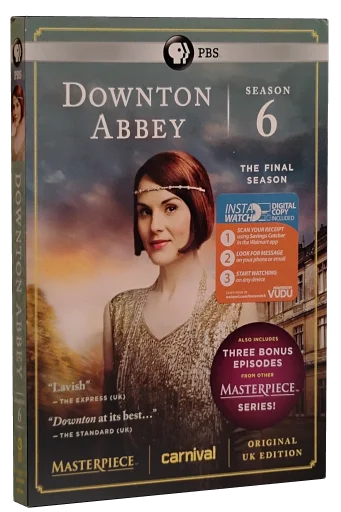 Downton Abbey DVD, PBS