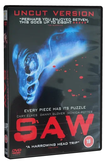Saw DVD, Lionsgate
