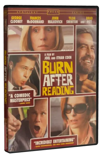 Burn After Reading DVD, Universal Studios Home Entertainment