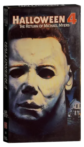 Halloween 4: The Return of Michael Myers VHS, CBS/FOX Video