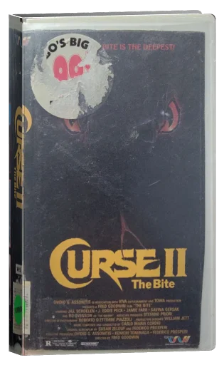 Curse II: The Bite VHS, Trans World Entertainment